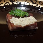 江戸焼肉 - 神のタン　(えのきのナムル)