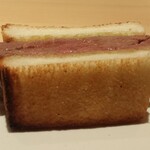 江戸焼肉 - ステーキサンド