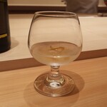 江戸焼肉 - リンゴ　ガリ　カクテル