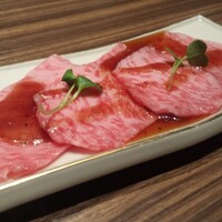 焼肉 和 - タレ焼き物三種 (ハラミ、カルビ、３秒ロース)