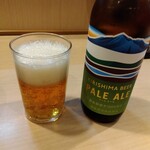 とり乃屋 - 霧島ビールのペールエールです。