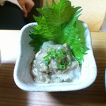 酒徒庵 - 牡蠣の塩辛（！）