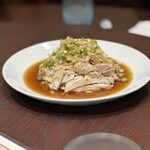 中国上海料理　豫園 - 蒸し鶏