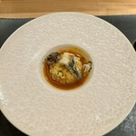 銀座 大石 - 太刀魚の炭火焼ご飯