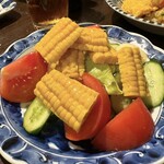 飯・酒場 コマメヤ - ⚫︎コーンサラダ 350円 