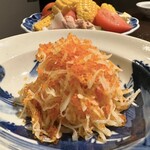 飯・酒場 コマメヤ - ⚫︎じゃが芋と飛びっ子のハリハリ 350円 