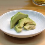 家庭料理 小川 - 自家製のアボカドのぬか漬け