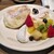 cafe たもん - 料理写真:色彩のフルーツパンケーキ1900円