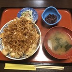 Mikawaya - 貝柱かき揚げ丼
