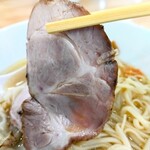 地球の中華そば - MIXワンタン麺塩の豚肩ロースチャーシュー