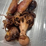 和飲処みなみ - イイダコ(子持ち)、イカ