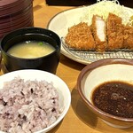 勝富 藤枝店 - ロースかつランチ（１５０ｇ）