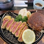 310食堂 - 100%あか牛ハンバーグ&牛カツ