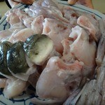 グルメ民宿はまもと - どーん！と河豚鍋用。
