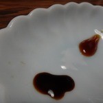グルメ民宿はまもと - 
お醤油は二種、ご用意あり。