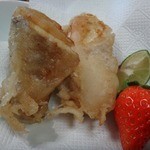 グルメ民宿はまもと - 河豚の天麩羅。