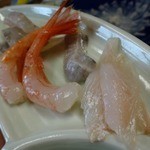グルメ民宿はまもと - 河豚も有名ですが、海鮮もやはり、目玉のよう。
甘エビも、鯛もヒラメも、どれもこれも美味しい！

