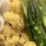 レストランゆり - これ❣️カレー味のカリフラワー♡