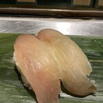 寿司 魚がし日本一 - 白身昆布締め