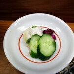 とんかつひなた - お口が休まる香の物
