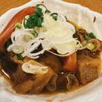 Notomi - 名物！！牛すじピリ辛煮込み　絶品です^_^