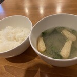 Tabi No Tochuude Sora Wo Miagetara - ごはん　味噌汁