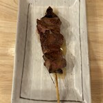 焼きとり居酒屋鳥一 - 炙りレバー。これは特におすすめ。