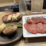 百寧 - ランチ、お肉4種セット