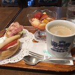 神戸にしむら珈琲店 中山手本店 - フルーツセット