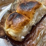 PANE PORCINI - トーストしたら、焦げてしまった(･･;)