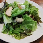 ペスカトーラ - サラダにも魚介類が入っていて感激✨