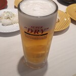 魚べい イオンタウン姫路店 - 生ビール