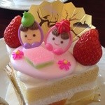 ももの木 - ひなまつりケーキ