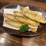 元気屋・絆 - 稚鮎の天ぷら