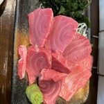元気屋・絆 - マグロの脳天刺し