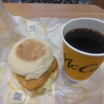 McDonald's - チキンマックのコンビ