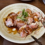 かしわ網焼食堂 しんさん - ぼんじり＋名物かしわ