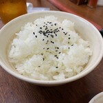 かしわ網焼食堂 しんさん - ごはん大