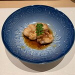 鮨 うち尾 - 生姜で炊いた鯛の白子