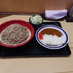 名代 富士そば - ミニカレーセット大盛