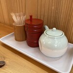 うなぎ 横輪おりおり - 山椒とタレ