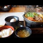 Shabu Shabu Sukiyaki Don Tei - キムチ牛すき鍋膳2024.04.08