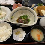 和食ダイニング 牧 - まさかの揚げ物付き琉球定食