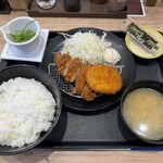 松のや - 朝ささコロ