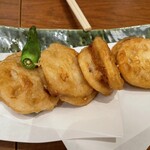 蕎麦 吉祥 翁 - 蓮根のはさみ揚げ