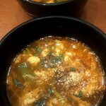 Yakiniku Omonitei - コクが無かったユッケジャンスープ