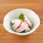 Tokachi-grown Chinese yam pickled in plum and shiso leaves