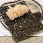ぬま田 - 小柱　海苔巻き