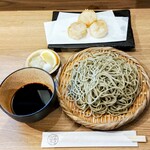 江戸そば マルノ - ホタテ天もり