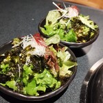 Nagoya Yakiniku Kiraku - トリュフオイルのチョレギサラダ